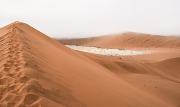 Namib desert scenery around the Sossusvlei area in Namibia
