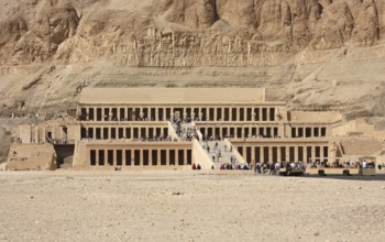 The Mortuary Temple of Hatshepsut in Egypt
