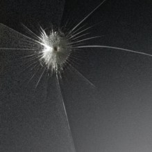 Full penetration in structured glass on red back