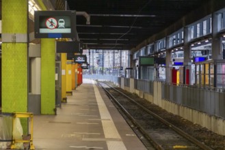 Scenery around the Metz-Ville station, the main railway station in Metz, a city in the Lorraine