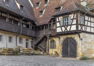 Medieval location named Old Palace in Bamberg, Bavaria