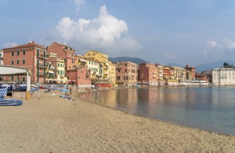Scenery around Sestri Levante, a town and comune in the Metropolitan City of Genoa, Liguria, Italy