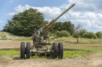 Cannon at Utah Beach which was one of the five areas of the Allied invasion of German-occupied