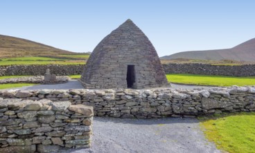 The Gallarus Oratory, a chapel on the Dingle Peninsula, County Kerry, Ireland