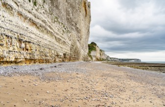 Scenery around Fecamp, a commune in the department of Seine-Maritime at the Normandy region in