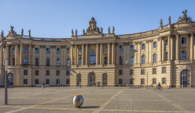 The Alte Bibliothek in Berlin, the capital and largest city in Germany