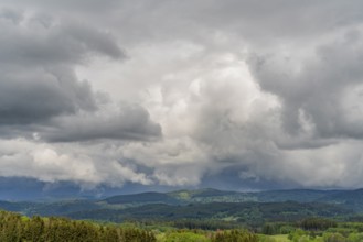 Scenery around Saulxures, a commune in the Bas-Rhin department in Grand Est in north-eastern France