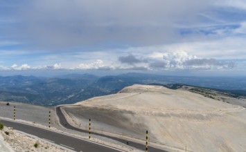 Impression around the summit of Mont Ventoux, a mountain in the Provence region of southern France