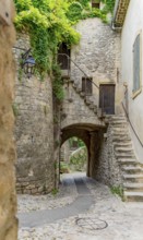Scenery in Vaison-la-Romaine, a town in the Vaucluse department in the Provence region in