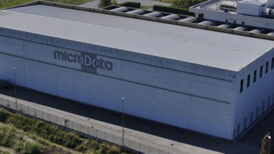 Cremona, Italy - August 22nd 2025 Modern Data Center Facility in Lombardy Italy Housing Advanced