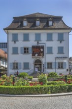 City museum with floral decorations, Dornbirn, Vorarlberg, Austria