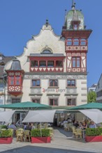 The Steinhauser or Johann Luger House on the market square, Dornbirn, Vorarlberg, Austria