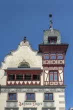 The Steinhauser or Johann Luger House on the market square, Dornbirn, Vorarlberg, Austria