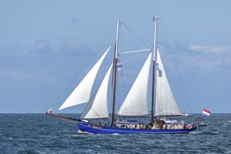 Sailing ship Oban, Hanse-Sail, Ostee near Warnemünde, Rostock, Mecklenburg-Vorpommern, Germany