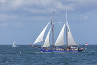 Sailing ship Oban, Hanse-Sail, Ostee near Warnemünde, Rostock, Mecklenburg-Vorpommern, Germany