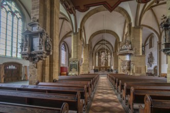 St Martini Church inside Minden Germany
