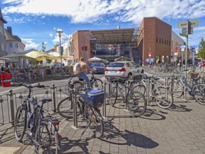 Blue sky, sunshine, Brühl, North Rhine-Westphalia, Germany