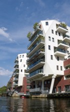 Riverhouses Leipzig, design by Denda Architekten, attractive modern architecture, modern building