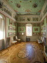 Stein Island with Villa Hamilton, interior view, Wörlitz Park, Wörlitz Gardens, Garden Kingdom of