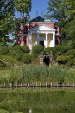 Pantheon designed by Friedrich Wilhelm Freiherr von Erdmannsdorff, Wörlitz Park, Wörlitz Gardens,