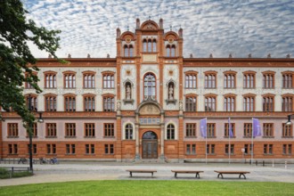 University main building, Mecklenburg Neo-Renaissance, built between 1867 and 1870, University