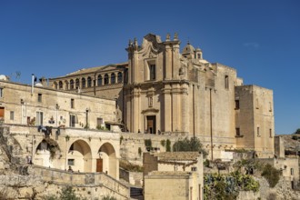 Church and Convent of St Agostino Chiesa e Convento di Sant'Agostino, Matera, Basilicata, Italy