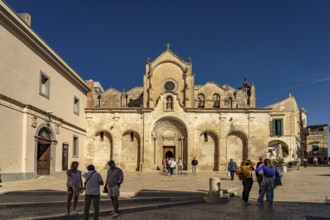 The church Chiesa di San Giovanni Battista, Matera, Basilicata, Italy