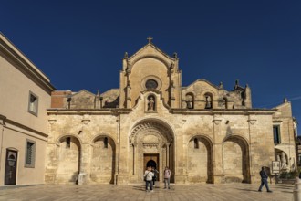 The church Chiesa di San Giovanni Battista, Matera, Basilicata, Italy