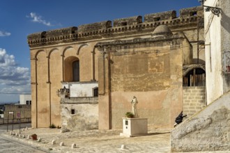 The Madre di San Lorenzo Martire church in Massafra, Apulia, Italy