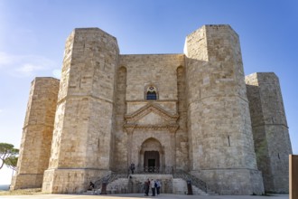 The Castel del Monte in Apulia, Italy