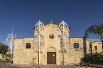 The church of Santa Maria della Croce in Casaranello, Casarano, Apulia, Italy