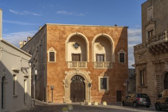 The palace Palazzo De Judicibus in Casarano, Apulia, Italy