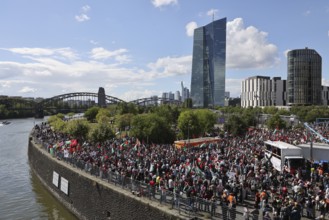 Several thousand people take part in a pro-Palestine demonstration under the slogan United 4 Gaza