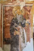 Fresco in the church Chiesa di Santa Marina in Muro Leccese, Apulia, Italy