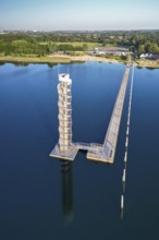 26-metre-high observation tower, Bitterfeld, Saxony-Anhalt, recreation, holiday, sailing, swimming,