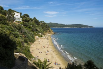 Beach, Plage de Sylvabelle, La Croix-Valmer, Saint Tropez, Var, French Riviera, Provence-Alpes-Cote
