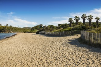 Beach, Plage de Cabasson, Bormes-les-Mimosas, Var, French Riviera, Provence-Alpes-Cote d'Azur, Cote