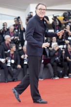Venice, Italy - 1 September 2025: Sebastian Koch during the red carpet of - The Smashing Machine -