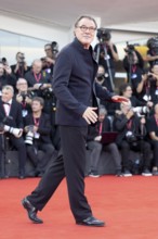Venice, Italy - 1 September 2025: Sebastian Koch during the red carpet of - The Smashing Machine -