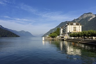 Hotel Waldstätterhof on Lake Lucerne, Brunnen, Canton Schwyz, Switzerland