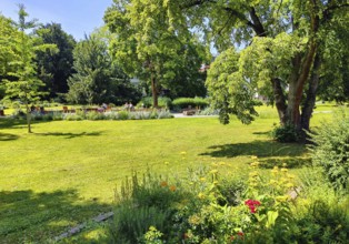 Spa garden, Bad Nauheim, Hesse, Germany