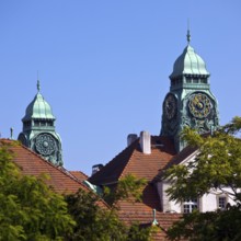 Sprudelhof, an important spa complex built between 1905 and 1911 in Art Nouveau style, Bad Nauheim,