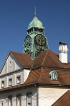 Sprudelhof, an important spa complex built between 1905 and 1911 in Art Nouveau style, Bad Nauheim,