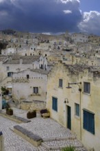 Cave settlement, cave dwellings, houses, Sassi, Matera, Unesco World Heritage Site, Basilicata,