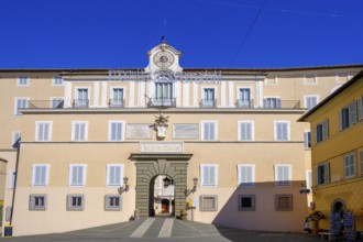 Papal summer residence Castel Gandolfo, Palazzo Pontificio, Albano, Alban Hills, Colli Albani,