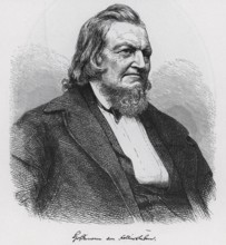 Karl Lachmann (1793-1851) Engraving by A. Teichel, from Könnecke Bilderatlas zur Geschichte der