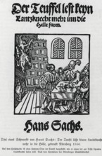 Der Teufel läßt kein Landsknecht mehr in die Hölle (The devil won't let a lansquenet into hell),