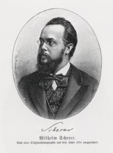 Wilhelm Scherr (1841-1886) from Könnecke Bilderatlas zur Geschichte der Deutschen Litteratur