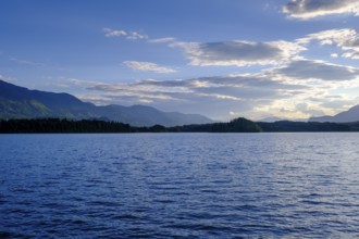 Lake near Neuegg am Faaker See, Carinthia, Austria