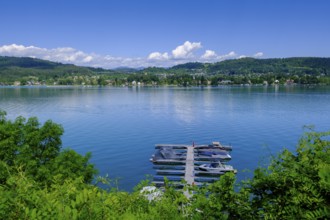 On Lake Lake Wörth, south shore, near Sekirn, Carinthia, Austria